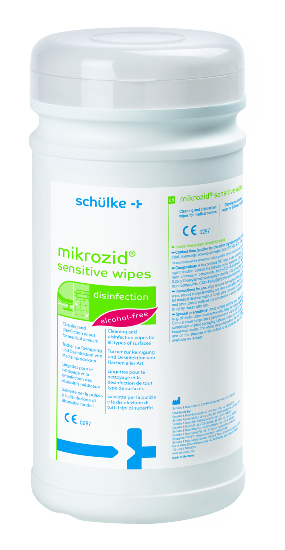 mikrozid sensitive wipes